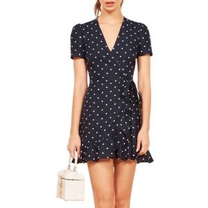 NWOT Reformation Sally Wrap Dress
